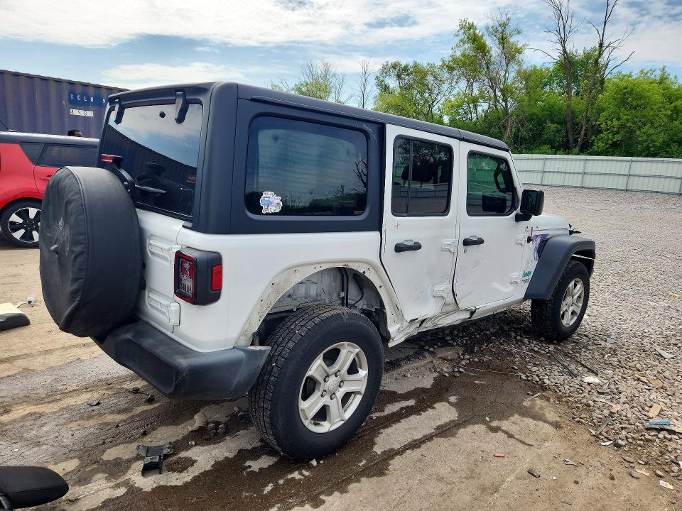 Продажа на аукционе авто 2019 Jeep Wrangler Unlimited S, vin: 1C4HJXDG6KW528240, номер лота: 54870906