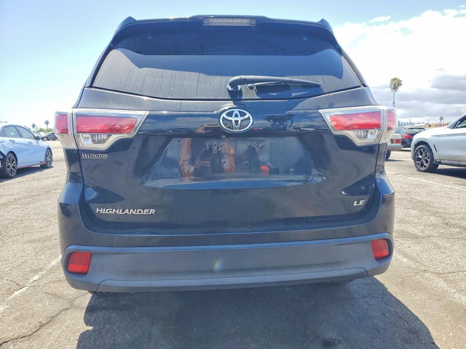 Продажа на аукционе авто 2015 Toyota Highlander, vin: 5TDZKRFH5FS046643, номер лота: 54830266