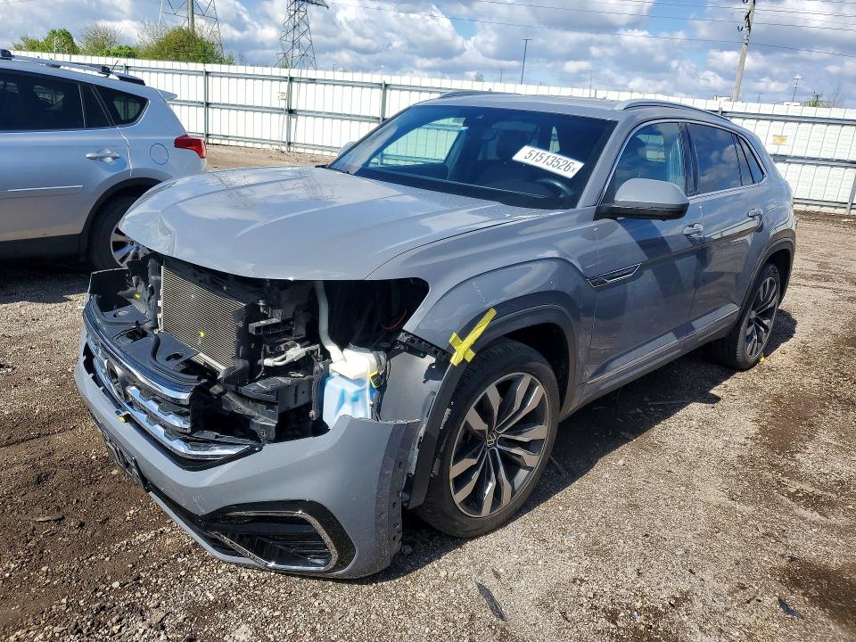 51513526 :رقم المزاد ، 1V2TE2CA3LC232530 vin ، 2020 Volkswagen Atlas Cross Sport مزاد بيع