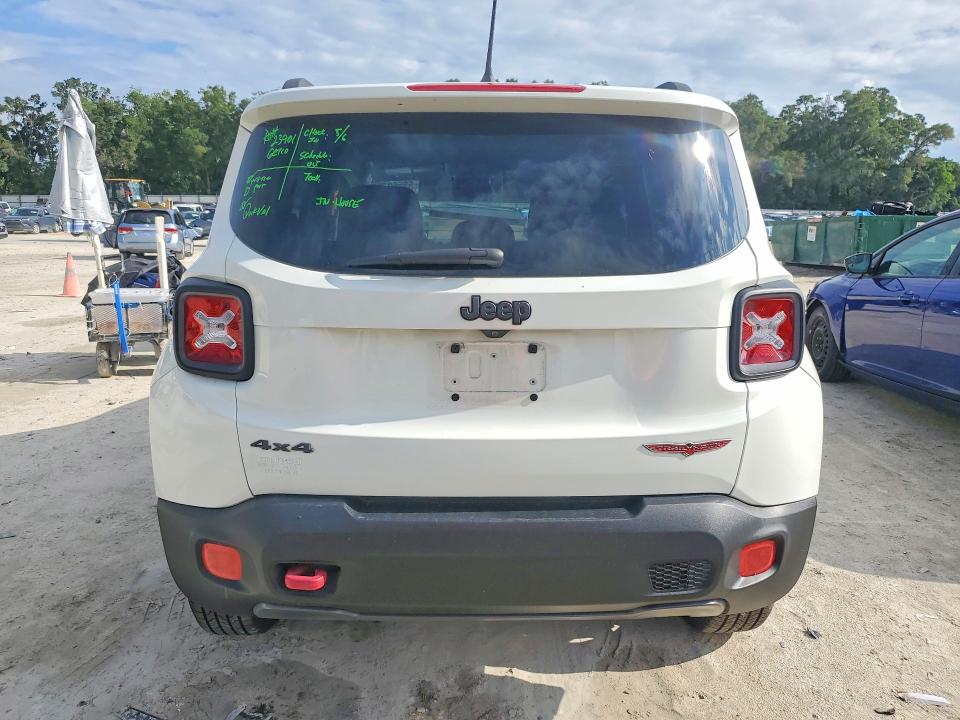 2016 Jeep Renegade მანქანა იყიდება აუქციონზე, vin: ZACCJBCT7GPD35031, აუქციონის ნომერი: 53562756