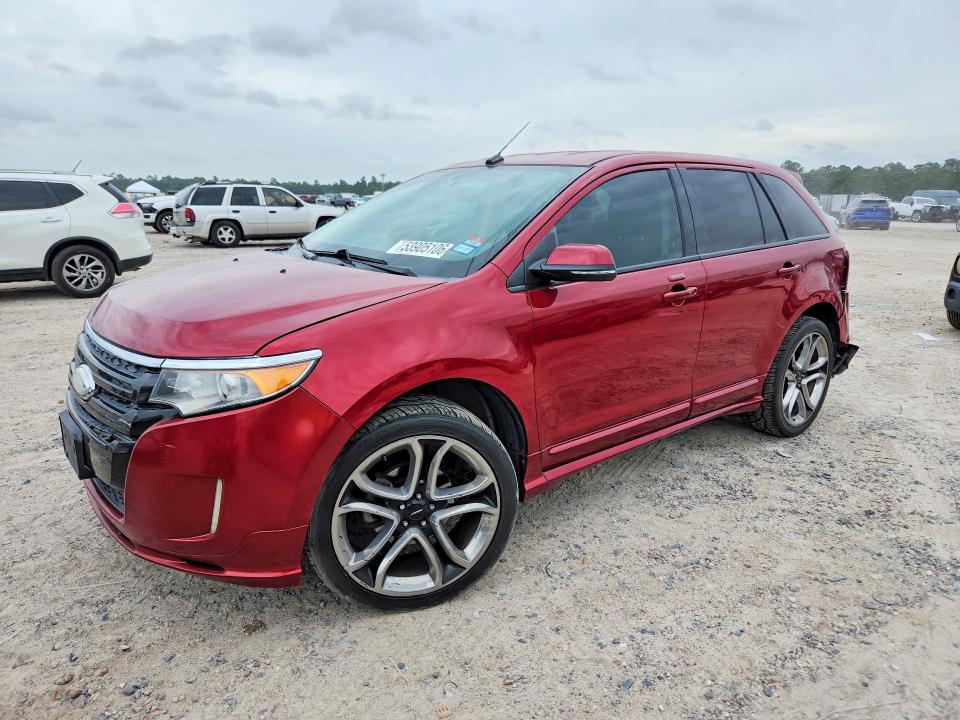 53905106 :رقم المزاد ، 2FMDK3AK3EBA90145 vin ، 2014 Ford Edge مزاد بيع