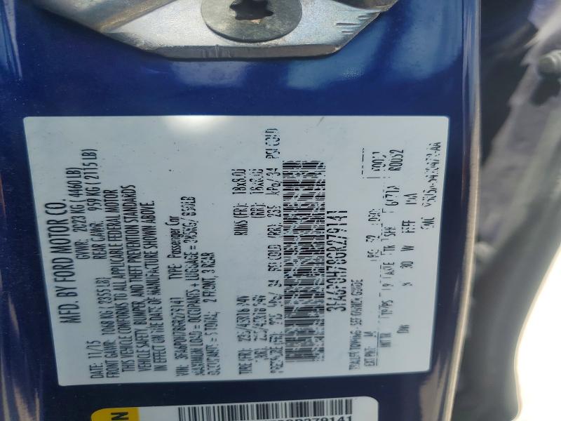 Продаж на аукціоні авто 2016 Ford Fusion, vin: 3FA6P0H78GR279141, номер лоту: 54235676