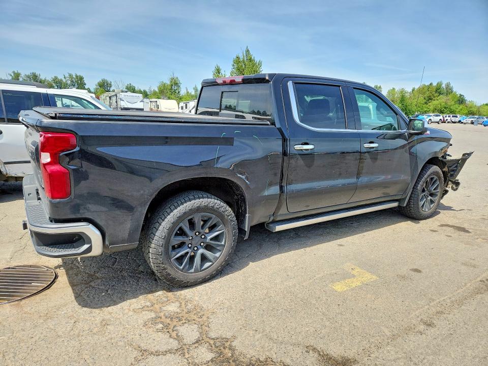 2022 Chevrolet Silverado Ltd მანქანა იყიდება აუქციონზე, vin: 1GCUYGED8NZ110957, აუქციონის ნომერი: 54072176