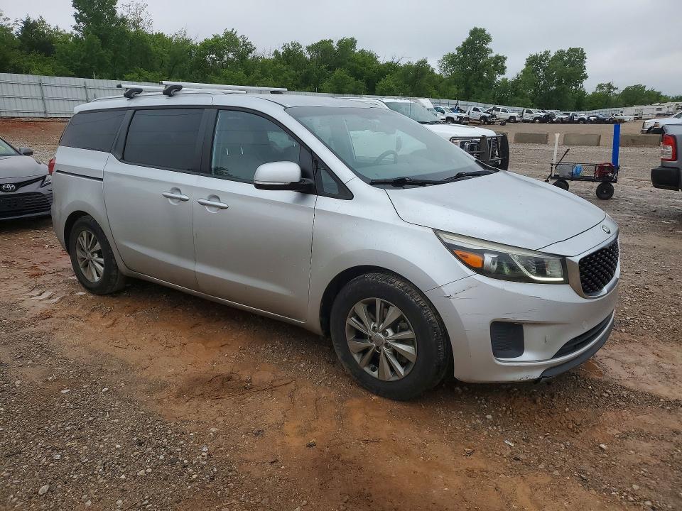 2016 Kia Sedona მანქანა იყიდება აუქციონზე, vin: KNDMB5C16G6163238, აუქციონის ნომერი: 54617396