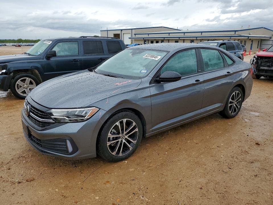 2024 Volkswagen Jetta მანქანა იყიდება აუქციონზე, vin: 3VWBM7BU1RM043047, აუქციონის ნომერი: 52238846