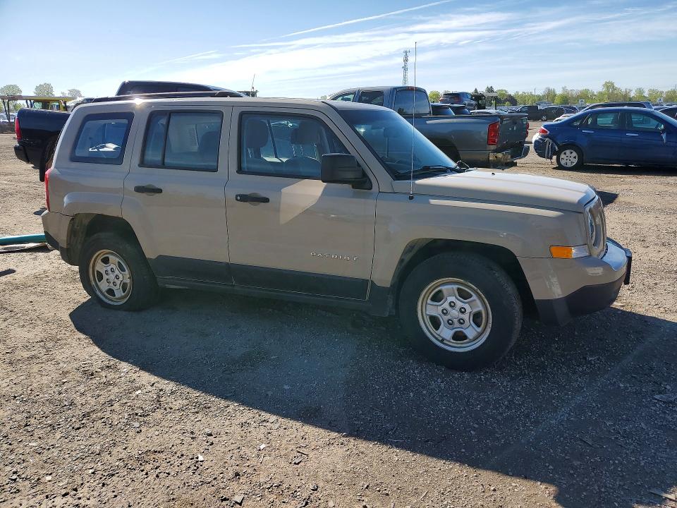 49435936 :رقم المزاد ، 1C4NJPAA4HD187623 vin ، 2017 Jeep Patriot مزاد بيع