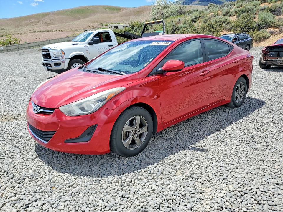 Auction sale of the 2014 Hyundai Elantra, vin: KMHDH4AEXEU118225, lot number: 54813546