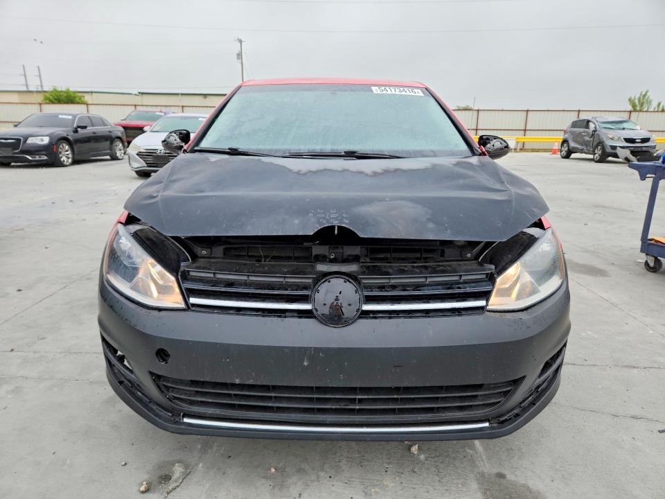 54173416 :رقم المزاد ، 3VW217AU1GM041497 vin ، 2016 Volkswagen Golf مزاد بيع