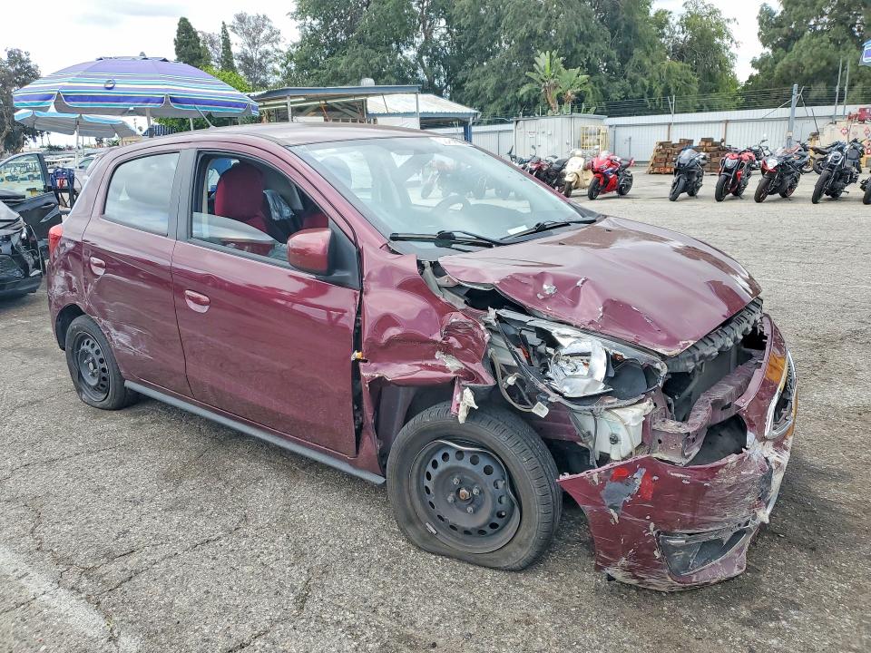 Продаж на аукціоні авто 2019 Mitsubishi Mirage, vin: ML32A3HJ4KH013717, номер лоту: 52464126