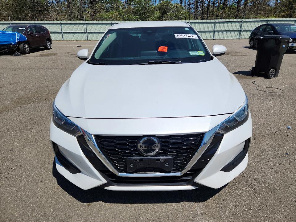 53917026 :رقم المزاد ، 3N1AB8CV0MY262605 vin ، 2021 Nissan Sentra مزاد بيع