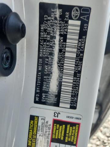 2013 Toyota Corolla მანქანა იყიდება აუქციონზე, vin: 2T1BU4EE8DC079048, აუქციონის ნომერი: 52534936