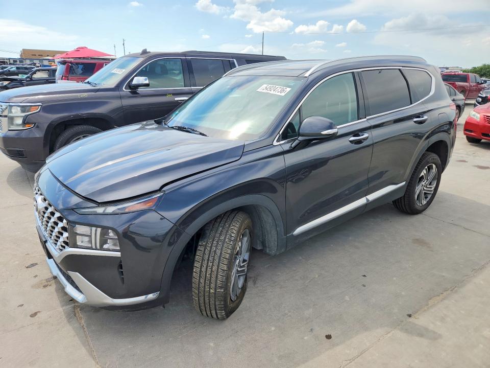 2021 Hyundai Santa Fe მანქანა იყიდება აუქციონზე, vin: 5NMS3DAJXMH311973, აუქციონის ნომერი: 54924736