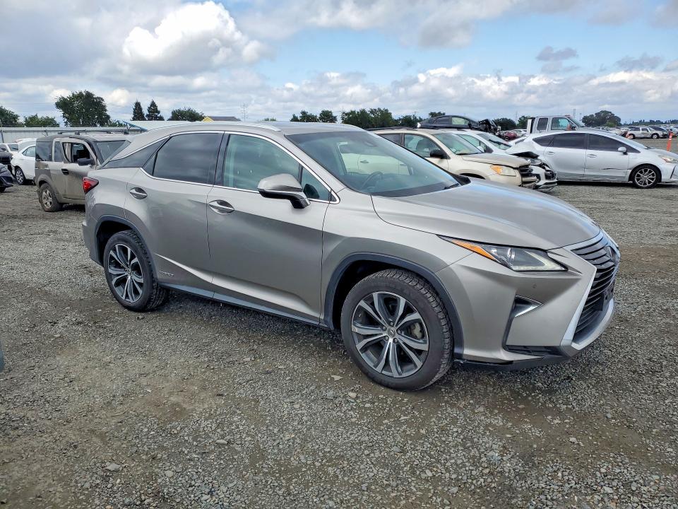 52515696 :رقم المزاد ، 2T2BGMCA7HC019920 vin ، 2017 Lexus Rx 450h مزاد بيع