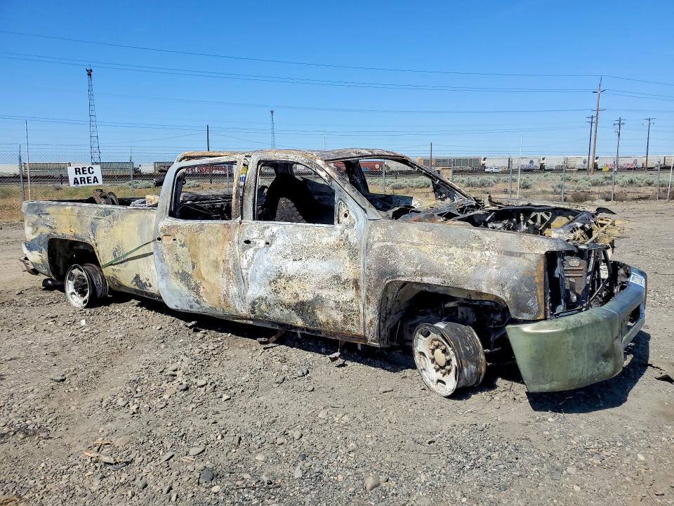 52723636 :رقم المزاد ، 1GC1KUE87FF117391 vin ، 2015 Chevrolet Silverado مزاد بيع
