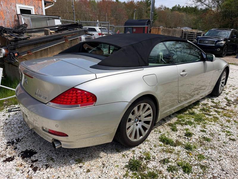 53545936 :رقم المزاد ، WBAEK73425B325393 vin ، 2005 Bmw 645 مزاد بيع