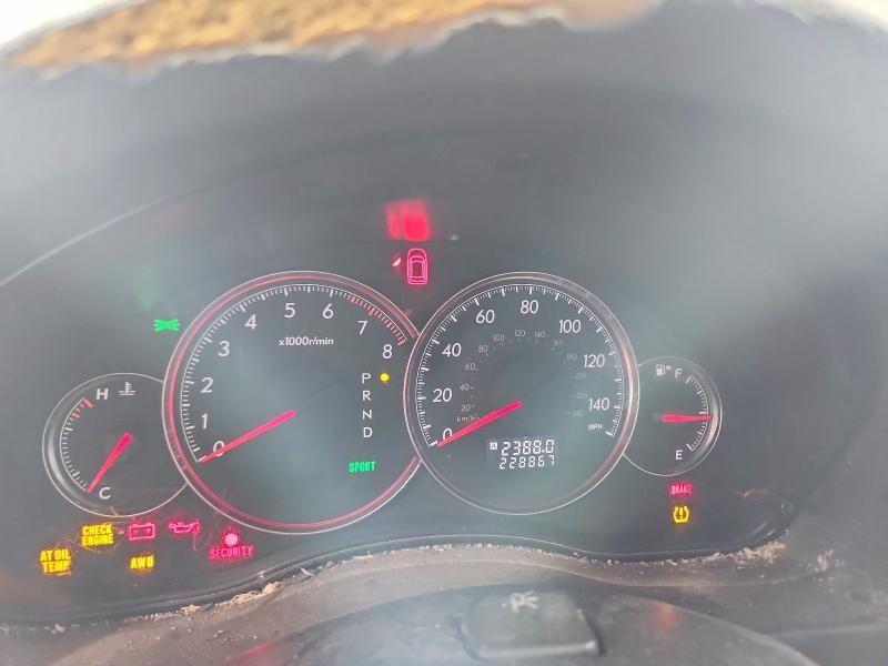 2008 Subaru Outback მანქანა იყიდება აუქციონზე, vin: 4S4BP60C887348399, აუქციონის ნომერი: 54471306