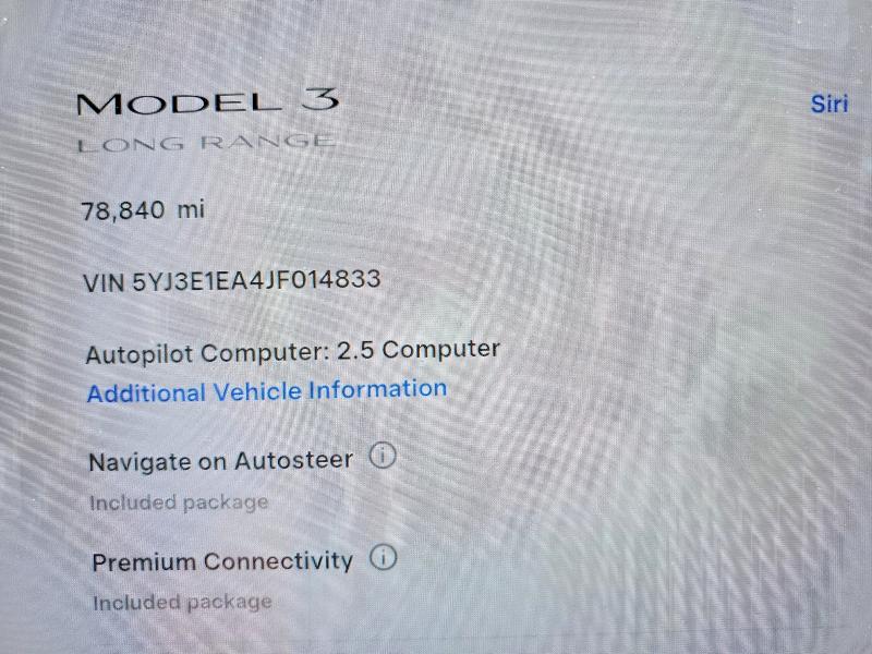 Продажа на аукционе авто 2018 Tesla Model 3, vin: 5YJ3E1EA4JF014833, номер лота: 54983616