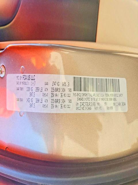 Продаж на аукціоні авто 2018 Chrysler Pacifica, vin: 2C4RC1FG9JR131458, номер лоту: 53911856