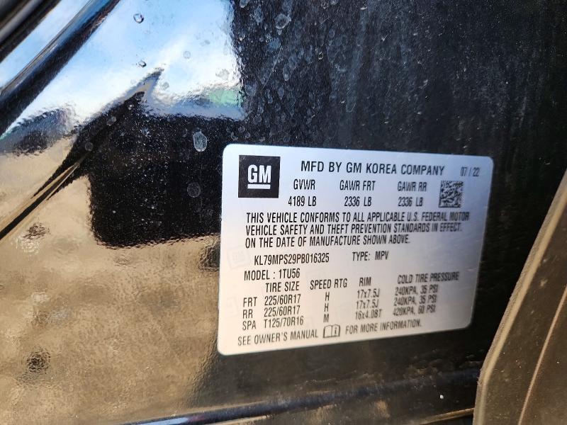 Продаж на аукціоні авто 2023 Chevrolet Trailblazer, vin: KL79MPS29PB016325, номер лоту: 55415896