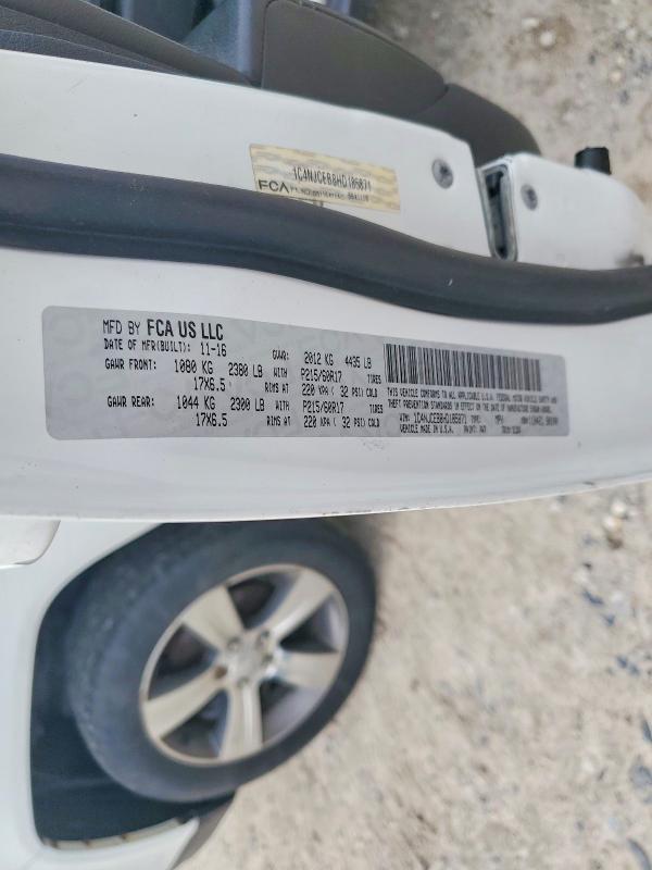 Aukcja sprzedaży 2017 Jeep Compass, vin: 1C4NJCEB8HD185871, numer aukcji: 53192716