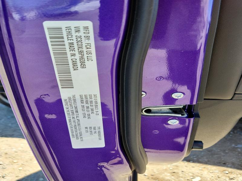 53978106 :رقم المزاد ، 2C3CDXL96PH638459 vin ، 2023 Dodge Charger مزاد بيع