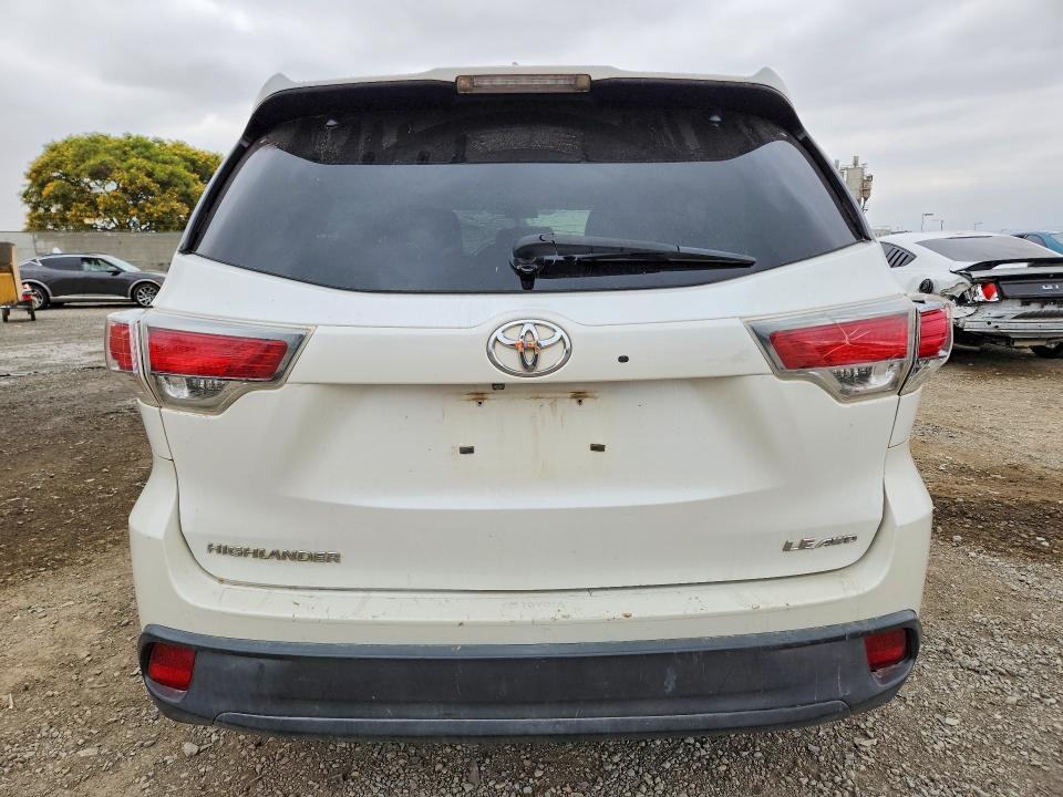 53468726 :رقم المزاد ، 5TDBKRFH5GS298573 vin ، 2016 Toyota Highlander مزاد بيع