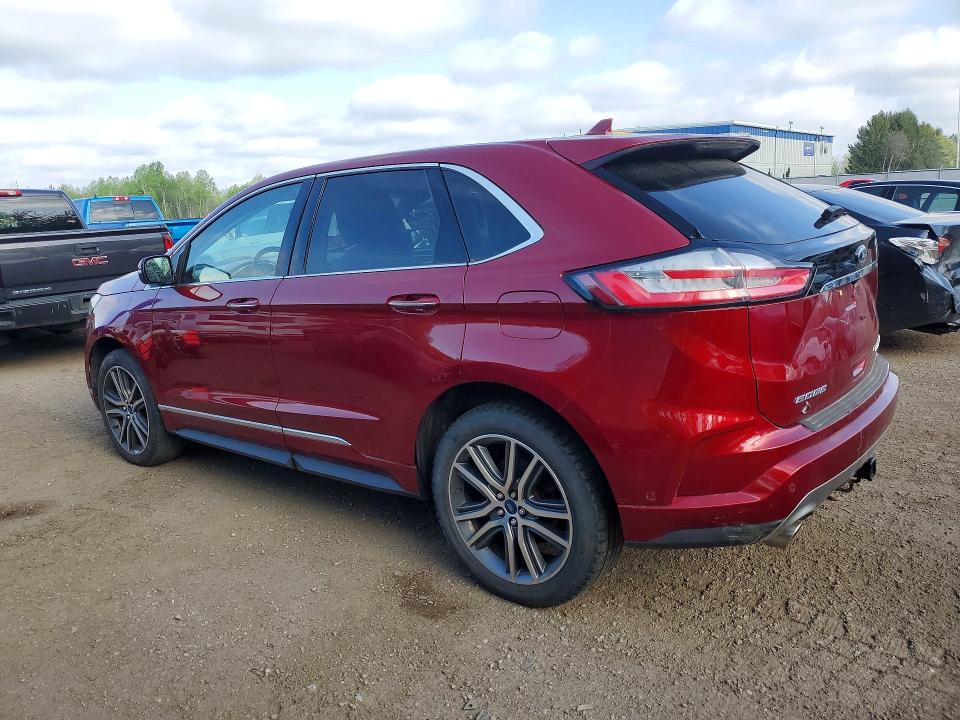 52580096 :رقم المزاد ، 2FMPK4K98KBB39415 vin ، 2019 Ford Edge مزاد بيع