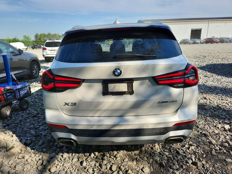 53980256 :رقم المزاد ، 5UX53DP02N9K71444 vin ، 2022 Bmw X3 مزاد بيع