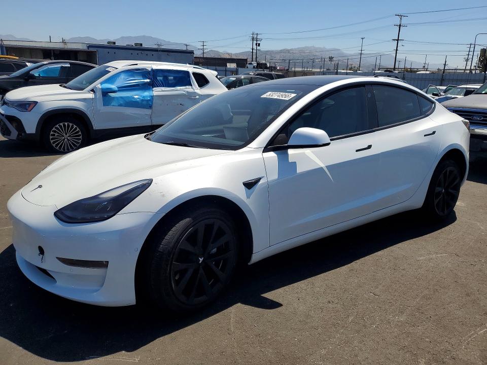 Продаж на аукціоні авто 2022 Tesla Model 3, vin: 5YJ3E1EB3NF269245, номер лоту: 53274956