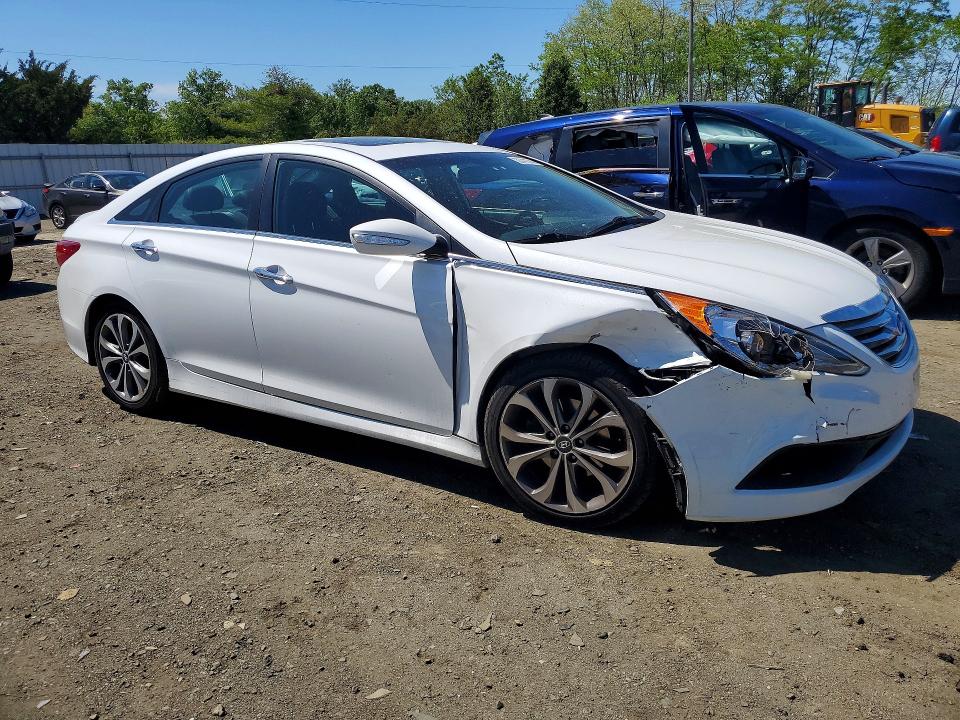 53412746 :رقم المزاد ، 5NPEC4AB8EH813844 vin ، 2014 Hyundai Sonata مزاد بيع