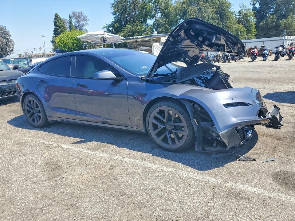 54613036 :رقم المزاد ، 5YJSA1E58MF434352 vin ، 2021 Tesla Model S مزاد بيع