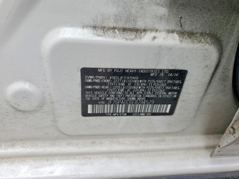 Продажа на аукционе авто 2014 Subaru Xv Crosstrek, vin: JF2GPAGC6E8294529, номер лота: 53470686