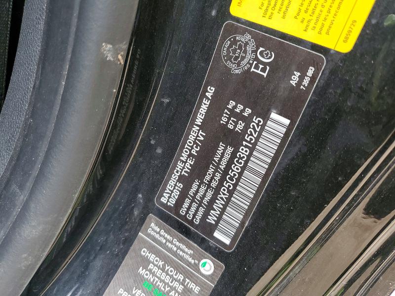 Aukcja sprzedaży 2016 Mini Cooper, vin: WMWXP5C56G3B15225, numer aukcji: 52139966