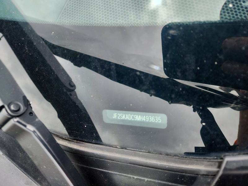 2021 Subaru Forester მანქანა იყიდება აუქციონზე, vin: JF2SKADC9MH493635, აუქციონის ნომერი: 55241506
