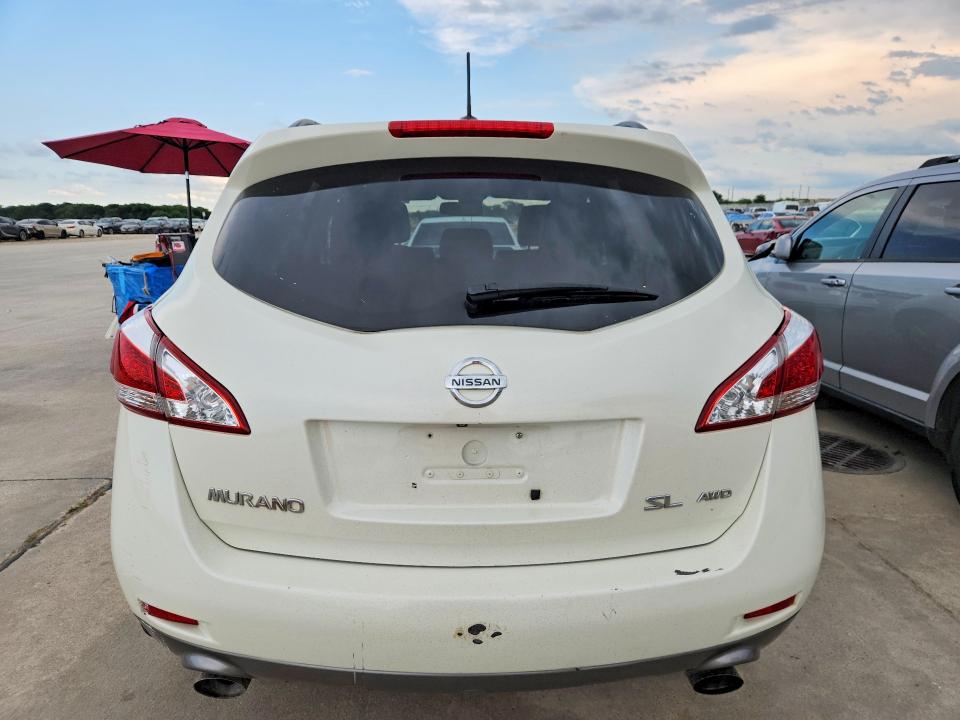 2011 Nissan Murano მანქანა იყიდება აუქციონზე, vin: JN8AZ1MWXBW155030, აუქციონის ნომერი: 55380466