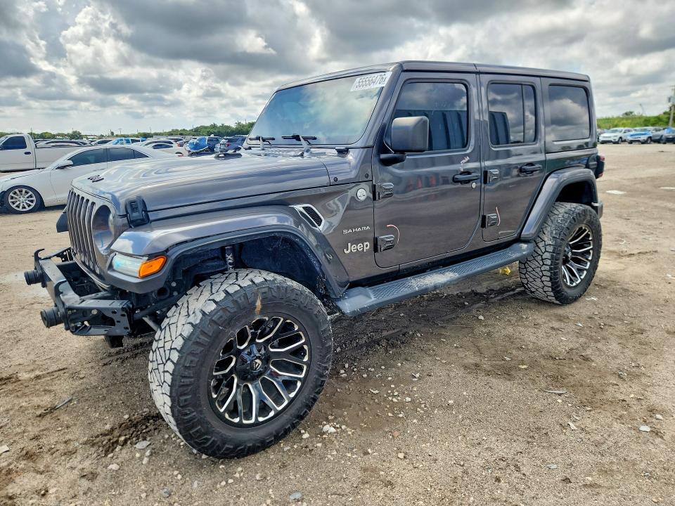 55556476 :رقم المزاد ، 1C4HJXEG1JW249873 vin ، 2018 Jeep Wrangler Unlimited مزاد بيع