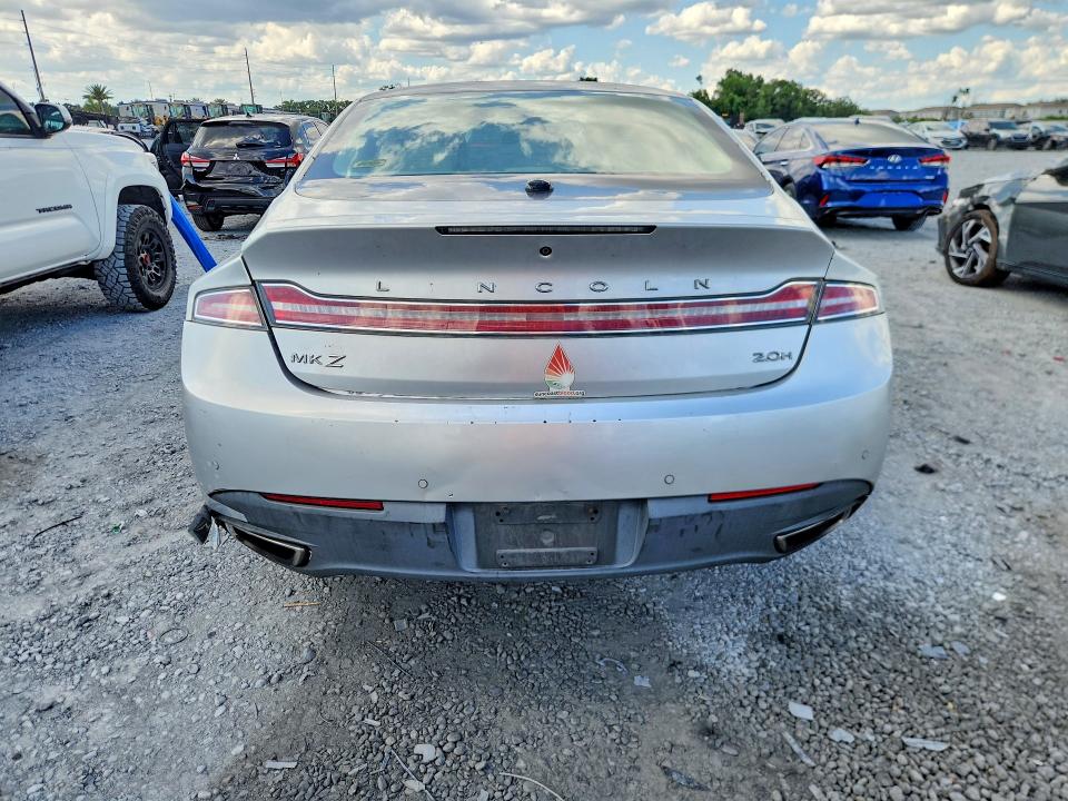 54243976 :رقم المزاد ، 3LN6L2LU6ER803362 vin ، 2014 Lincoln Mkz مزاد بيع