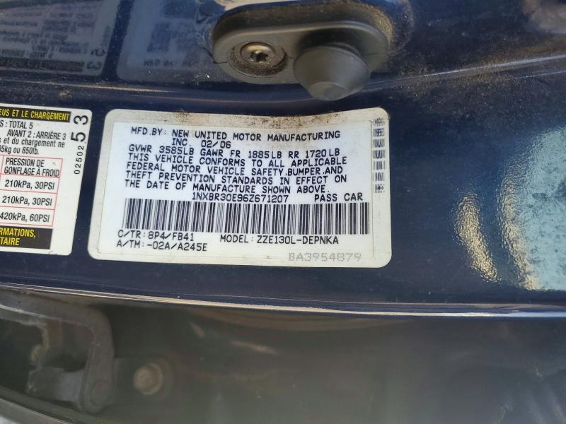 Продаж на аукціоні авто 2006 Toyota Corolla, vin: 1NXBR30E96Z671207, номер лоту: 52724436