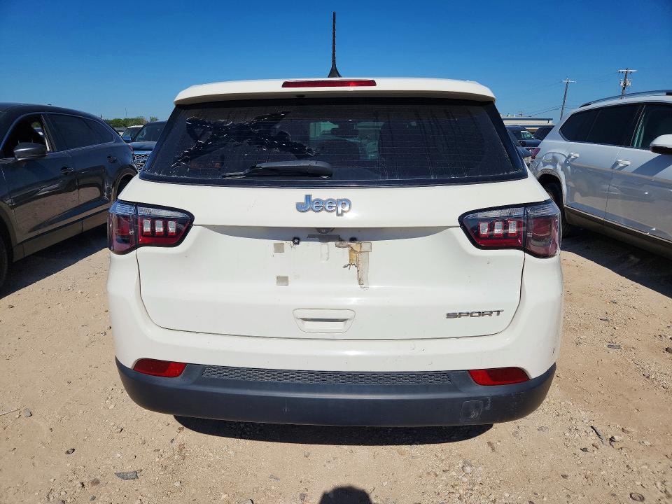 53414256 :رقم المزاد ، 3C4NJCABXMT535902 vin ، 2021 Jeep Compass مزاد بيع
