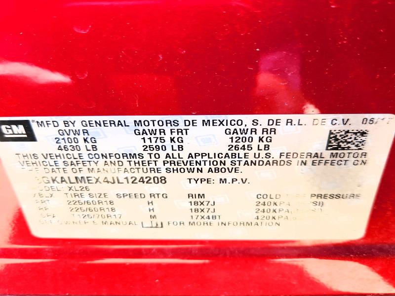 Продажа на аукционе авто 2018 Gmc Terrain, vin: 3GKALMEX4JL124208, номер лота: 47609466