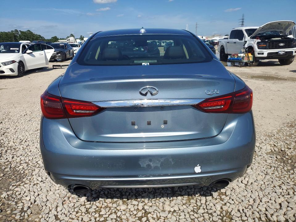 55427376 :رقم المزاد ، JN1EV7AP2JM364350 vin ، 2018 Infiniti Q50 مزاد بيع