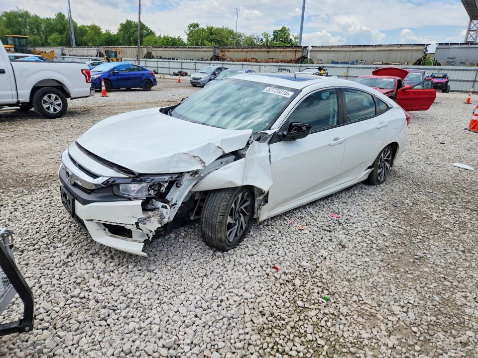 Продажа на аукционе авто 2017 Honda Civic, vin: 19XFC2F73HE016715, номер лота: 52725016