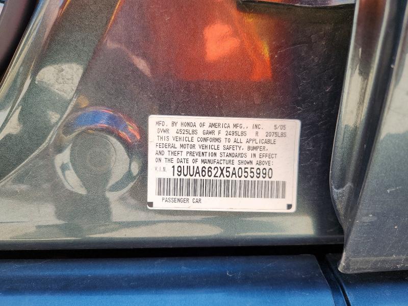 Продажа на аукционе авто 2005 Acura Tl, vin: 19UUA662X5A055990, номер лота: 54622936