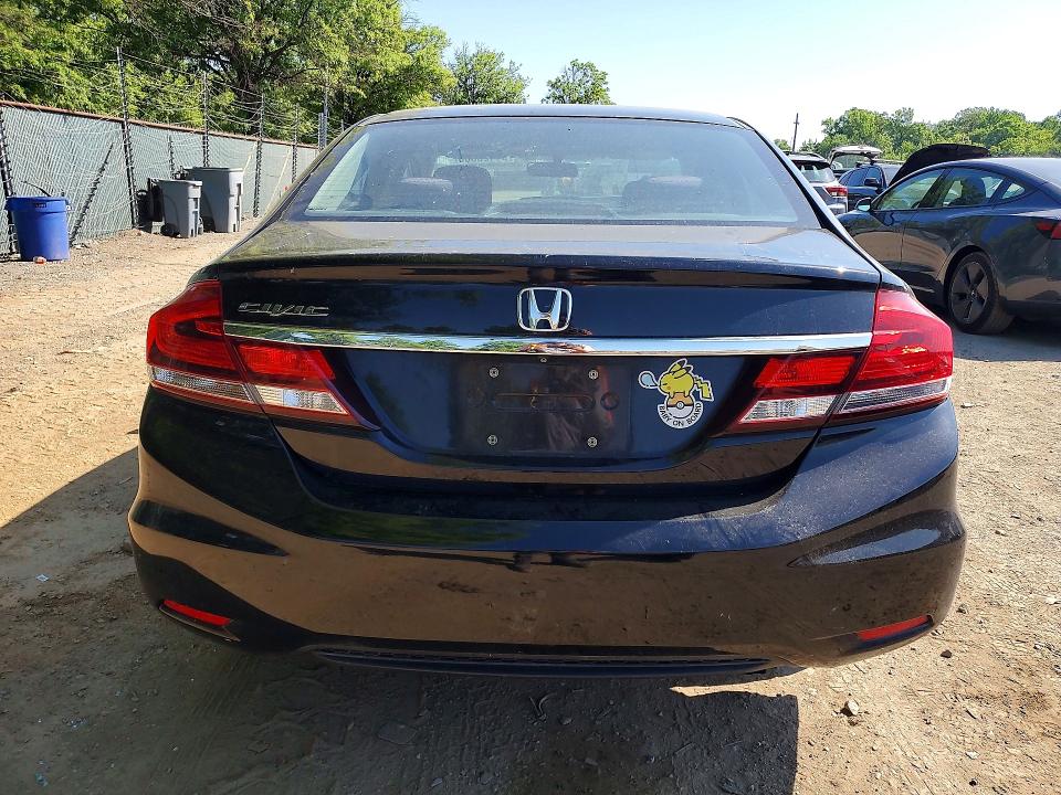 54406086 :رقم المزاد ، 2HGFB2F58EH549209 vin ، 2014 Honda Civic مزاد بيع