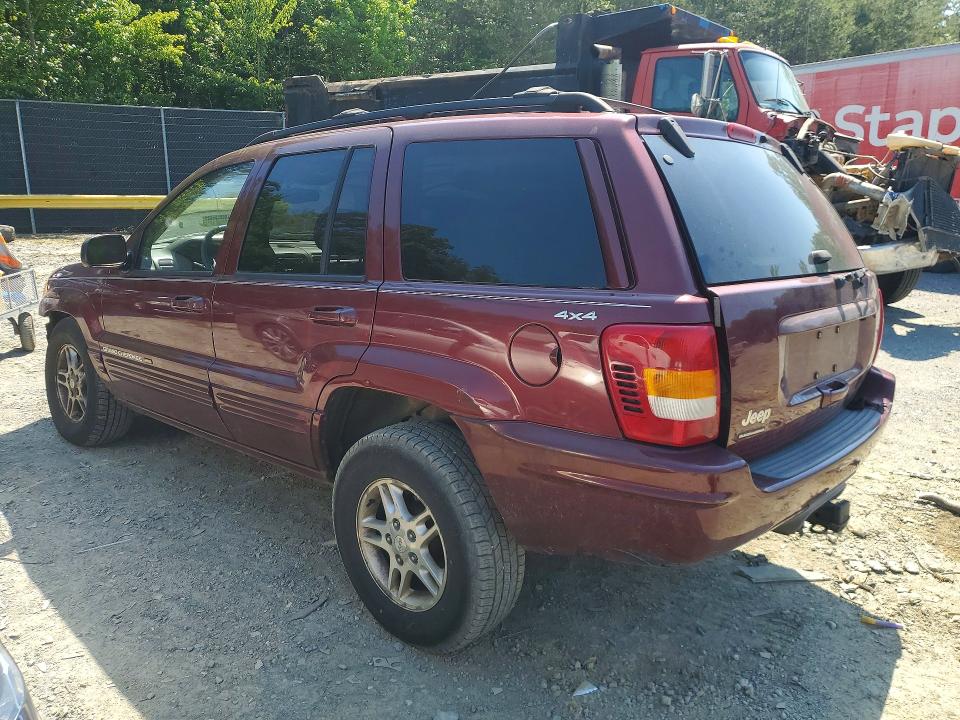 2000 Jeep Grand Cherokee მანქანა იყიდება აუქციონზე, vin: 1J4GW58N0YC106690, აუქციონის ნომერი: 53596096