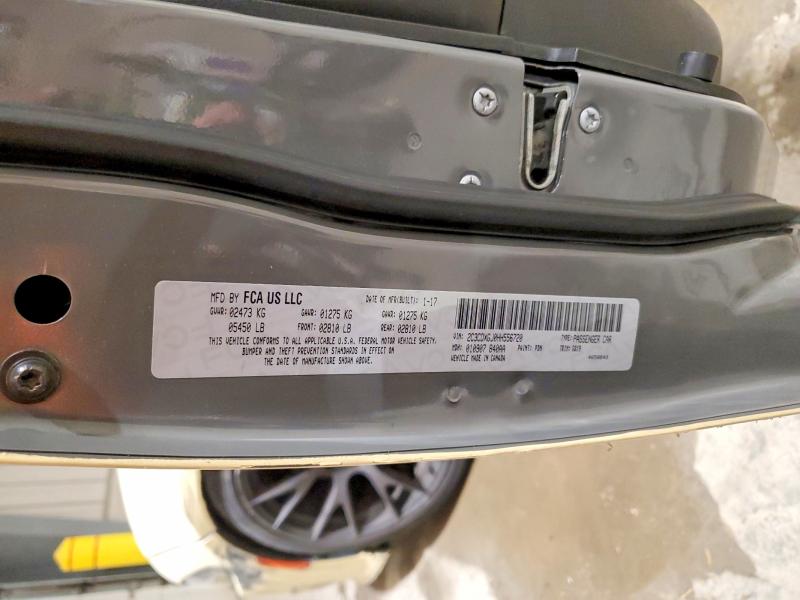 2017 Dodge Charger მანქანა იყიდება აუქციონზე, vin: 2C3CDXGJ0HH556720, აუქციონის ნომერი: 51866626