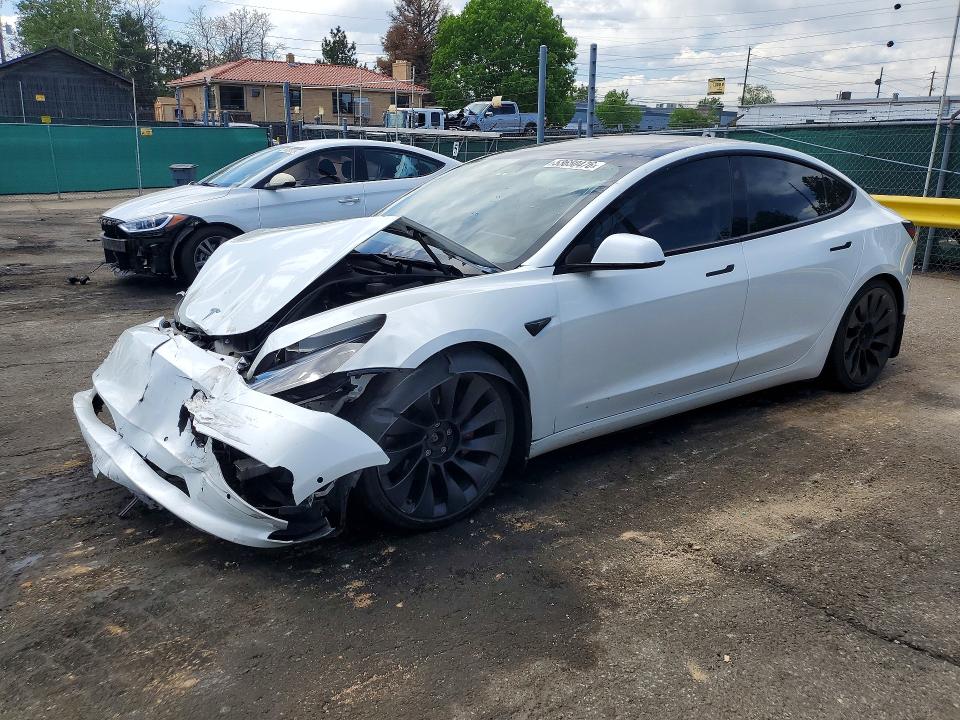 2021 Tesla Model 3 მანქანა იყიდება აუქციონზე, vin: 5YJ3E1ECXMF926484, აუქციონის ნომერი: 53650476