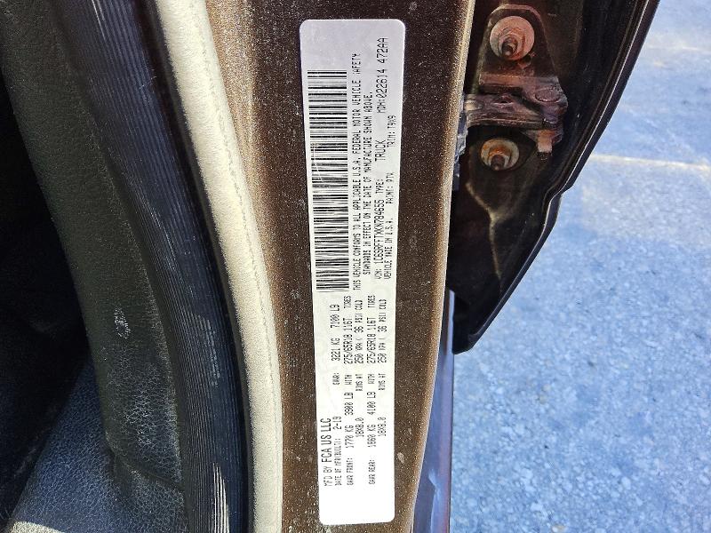 Продаж на аукціоні авто 2019 Ram 1500, vin: 1C6SRFFTXKN784655, номер лоту: 52164186