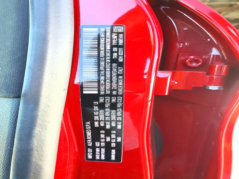 Aukcja sprzedaży 2022 Alfa Romeo Stelvio, vin: ZASPAKBN7N7D41319, numer aukcji: 53941636