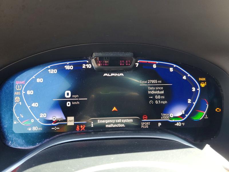 Aukcja sprzedaży 2020 Bmw Alpina B7, vin: WBA7U2C15LCD75033, numer aukcji: 54145976